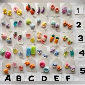 4/$16 handmade earrings